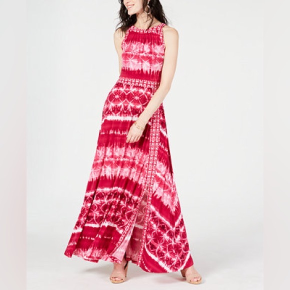 INC International Concepts Dresses & Skirts - INC International Concepts Tie Dye Maxi Dress